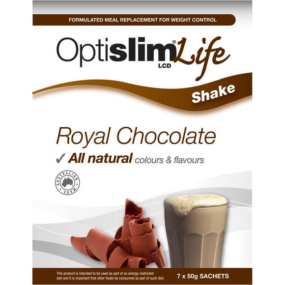 OptiSlim Life Shake Royal Chocolate 50g x 7