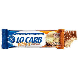 Aussie Bodies Lo Carb Whip'D English Toffee 60g