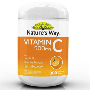 Nature's Way Vitamin C 500mg 300 Tablets
