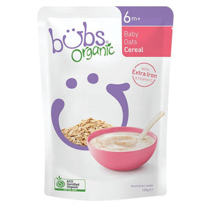 Bubs Organic Baby Oats Cereal 120g
