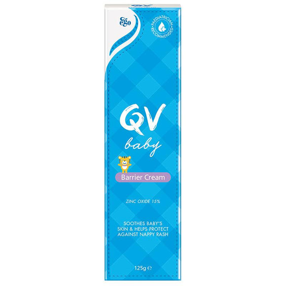 QV Baby Barrier Cream Nappy Rash Cream 125g