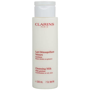 Clarins Cleansing Milk With Gentian Combination/Oily Skin 200ml