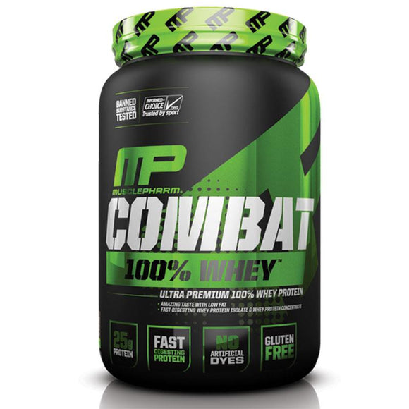 MusclePharm Combat 100% Whey Protein Chocolate Milk 907g Online Only