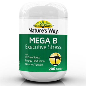 Nature's Way Mega B 200 Tablets