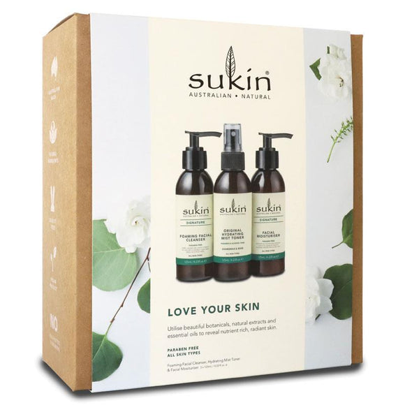 Sukin Love Your Skin 3 Step Gift Set