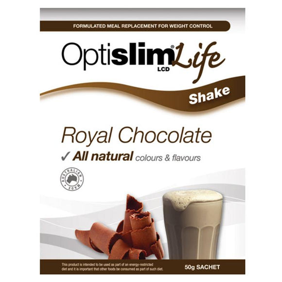 OptiSlim Life Shake Royal Chocolate 50g Sachet
