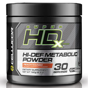 Cellucor Super HD Xtreme Hi-Def Metabolic Powder Peach Mango 30 Servings Online Only