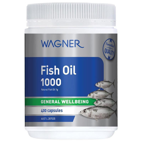 Wagner Fish Oil 1000 400 Capsules