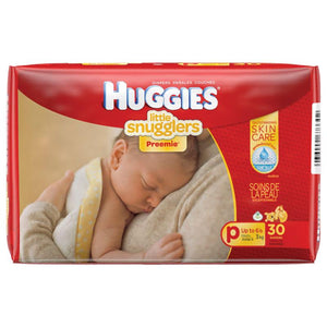 Huggies Little Snugglers Preemie Nappies 30 Pack