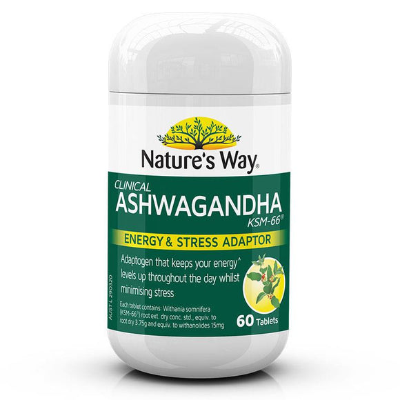 Nature's Way Ashwagandha 60 Tablets