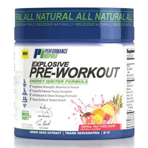 Performance Inspired Pre Workout Tropical Punch 575g