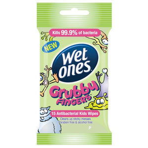 Wet Ones Grubby Fingers 15 Travel Pack