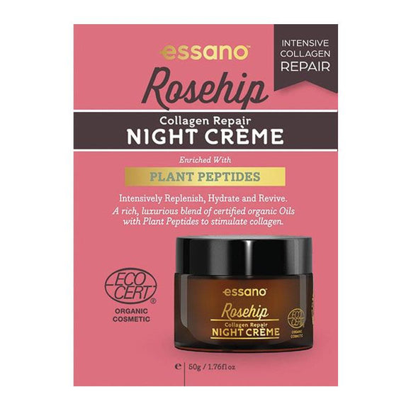 Essano Rosehip Collagen Repair Night Cream 50ml