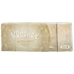 Kleenex Ultra Soft Pocket 10 Pack