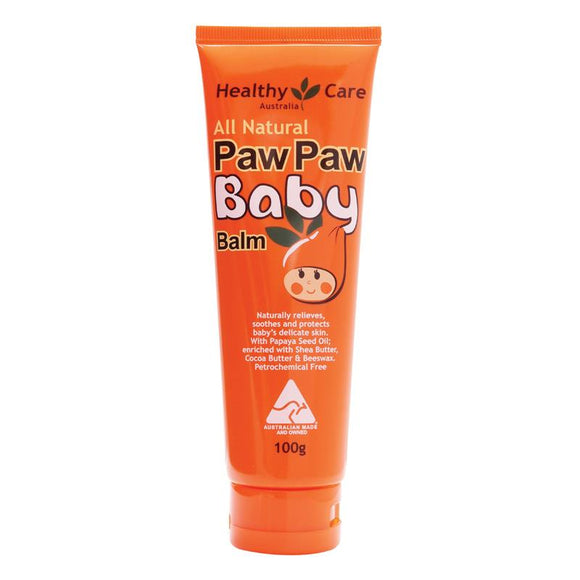 Healthy Care All Natural Paw Paw Baby Balm 100g