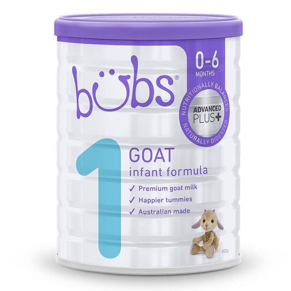 Bubs Goat Infant Formula 800g Online Only