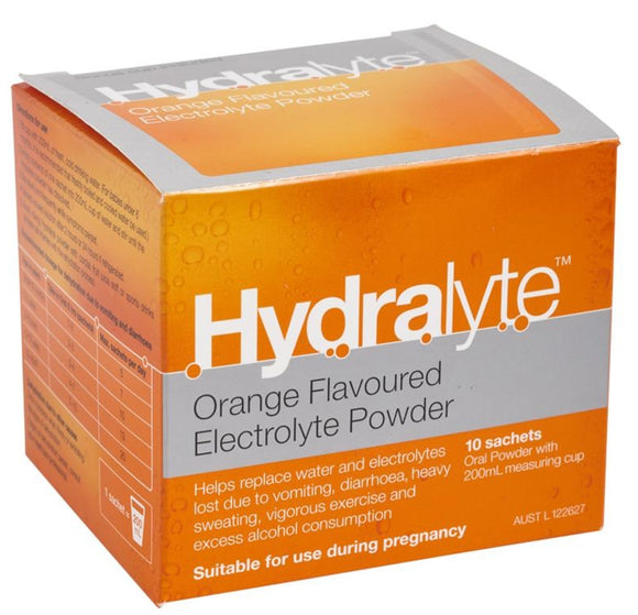 Hydralyte Powder Orange 5G X 10