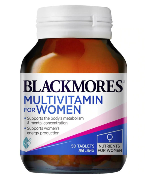 Blackmores Multi Vitamin for Women 50 Tablets